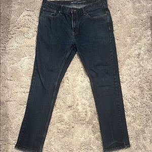 Old Navy Men's Dark Blue Straight Jeans